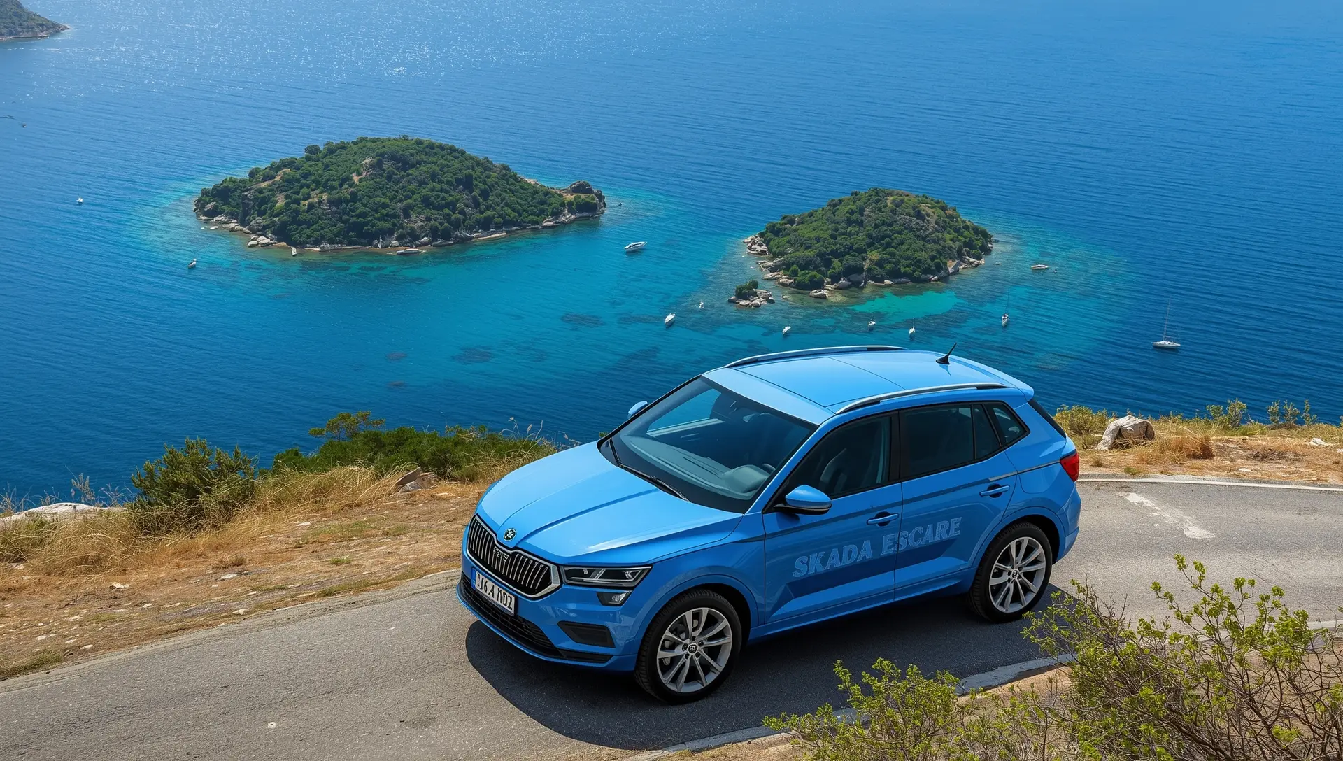 Auto compact per viaggio misto in Albania