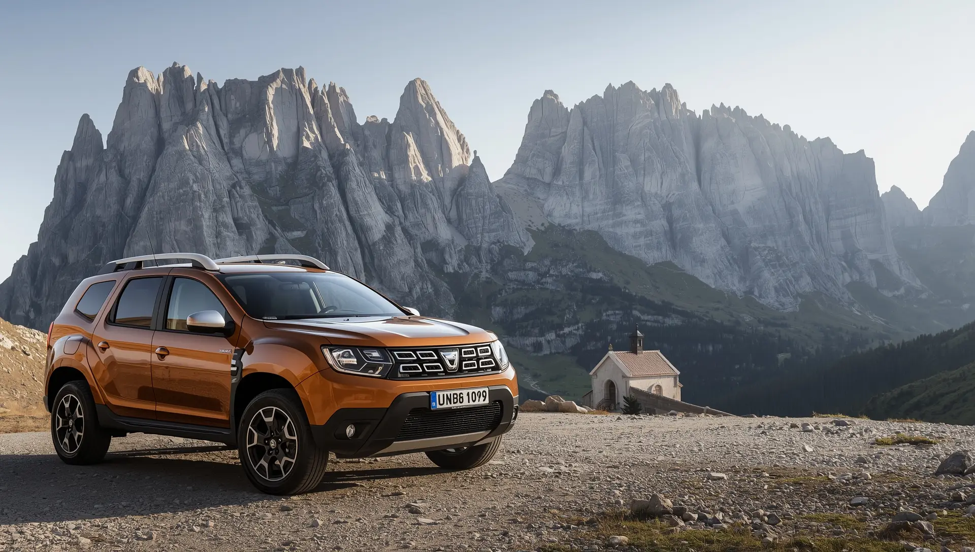 SUV per strade montane in Albania